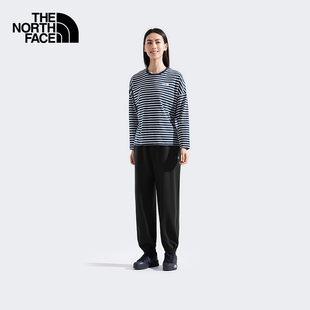 TheNorthFace北面针织长裤子女户外宽松休闲透气束脚运动裤|8F0W