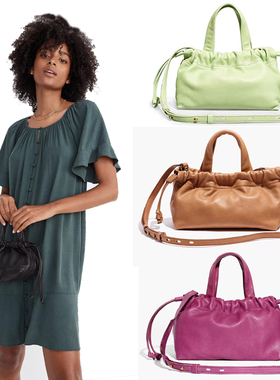 美国Madewell The Piazza Mini Crossbody Bag云朵包单肩斜跨女包
