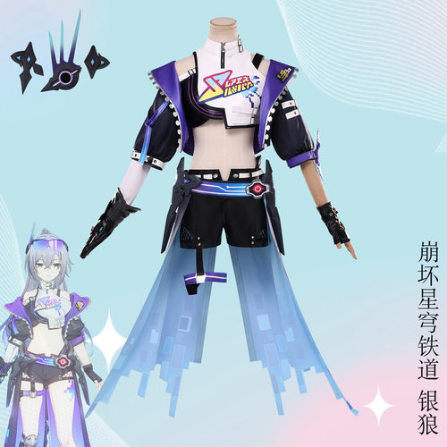 崩坏星穹铁道cos服银狼SP新形态LV.999cosplay二次元动漫游戏套装