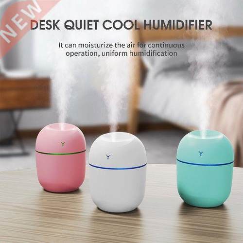 220mL Portable Mist Air Humidifier Night Light Home