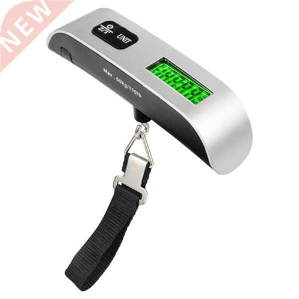 110lb/50kg Temperature Electronic Luggage Scale Home Travel