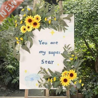 Artificial Flower Swag Set Simulation Sunflowers Tulips