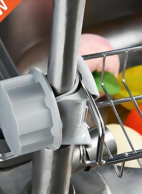 New ainless eel Faucet orage Racks Adjuable Sink Rag