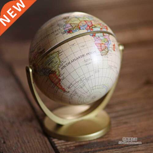 European and American English Version Retro Globe Ornament