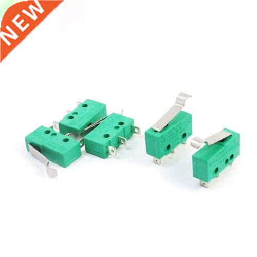 5pcs KW4-Z- SPDT NO NC Momentary Hinge Lever Limit Switch