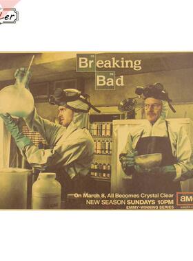 1PC Breaking Bad Wall Sticker Classic American TV Series Po