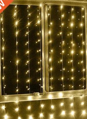 24V 300LEDs 3x3 eters LED Icicle Curtain String Lights