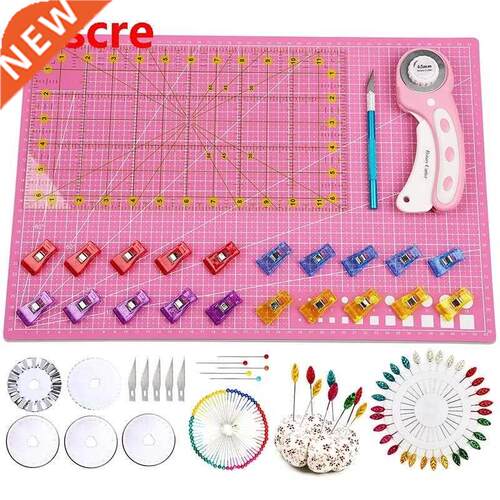 126PCS Fa Roty Cutter Set With Replacement Blades, A3