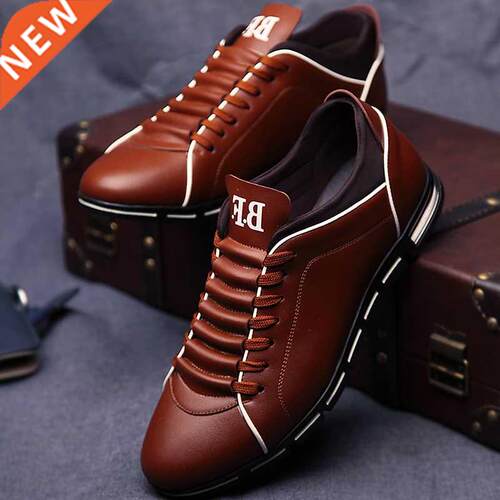 Spring Autumn New Men Shoes Casual Sneakers Fashion Solid Le