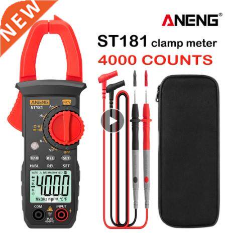 ANENG ST180 Digital Clamp Meter Multimeter 4000 CountsClamp