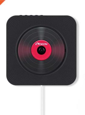 Portable CD Player Wall-Mounted Bluetooth Home Audio USB