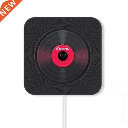 Portable CD Player Wall-Mounted Bluetooth Home Audio USB