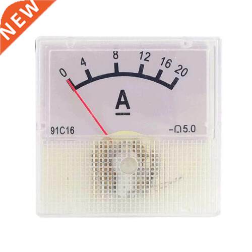 Square Shape Current Test Mechanical Pointer Type DC Panel M