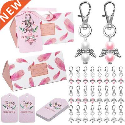 New Angel Keychain Baptism Christening Favors Guardian