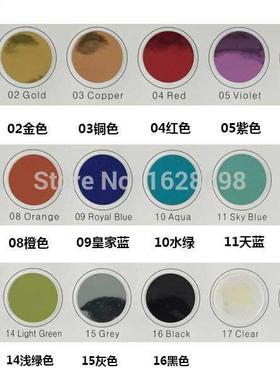 CDN 18 white color custom metllic het trnsfer logo for c