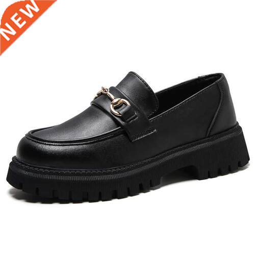 Hot Sale Women Shoes Square Heel Female Footwear PU Leather