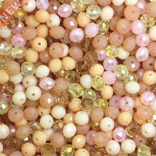 Isywaka Peach Multicolor 2mm,3*4mm,4*6mm,6*8mm Austria facet