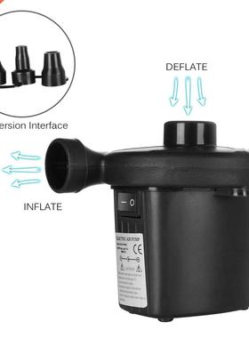 12.3*10*11.4cm Electric Air Pump Inflate Deflate Airbed Boa