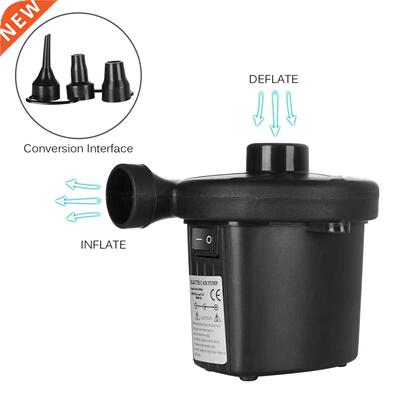 12.3*10*11.4cm Electric Air Pump Inflate Deflate Airbed Boa