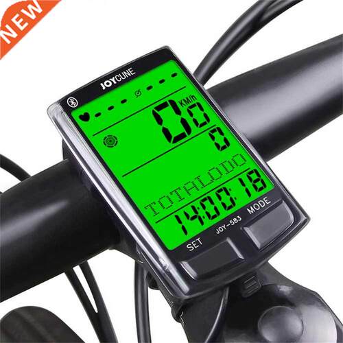 SD 583 Bicycle Odometer Wireless Bluetooth Connection Large