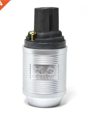 One Piece XLO 24k Gold-Plated IEC Female Plug With Zinc Allo