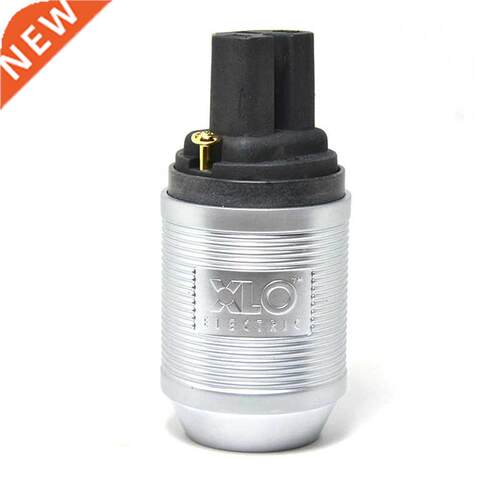 One Piece XLO 24k Gold-Plated IEC Female Plug With Zinc Allo