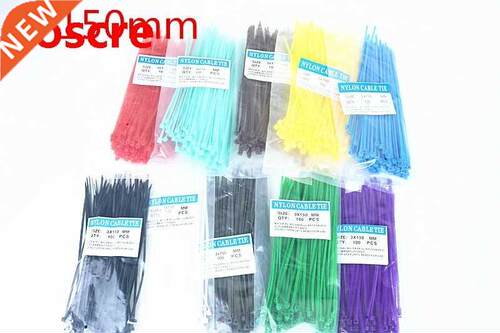 cable tie 100Pcs/bag 3X150MM Self-Locking White BlACK Red Bl