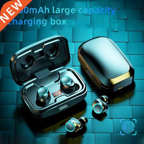 TWS Bluetooth 5.0 Earphones 3500mAh Charging Box Wireless He