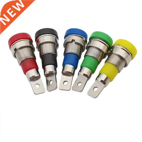 5Pcs 4mm Banana Female Jack Panel Mount Binding Post Connect