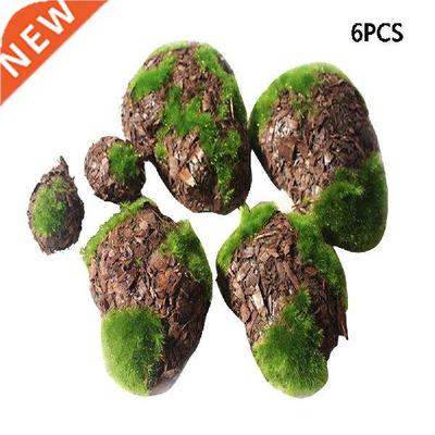 6pcs  Shop Window Office Landscape Foam Moss Stone Hotel