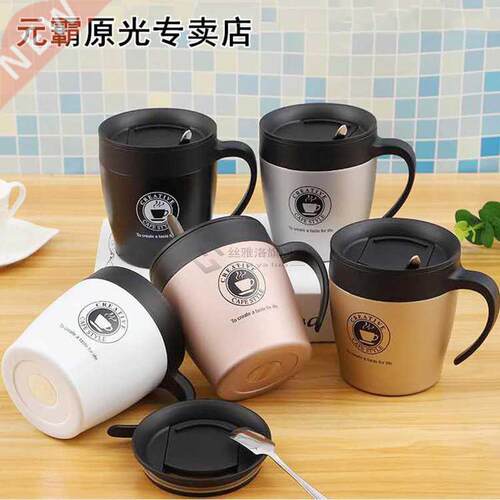 Handle Coffee Mug Stainless Steel Thermos Cups Vacuum Flask