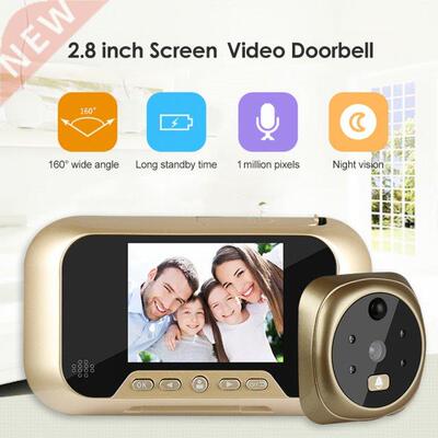 2.8 inch LCD Screen Digital Doorbell 1MP?Peephole?Door?Camer