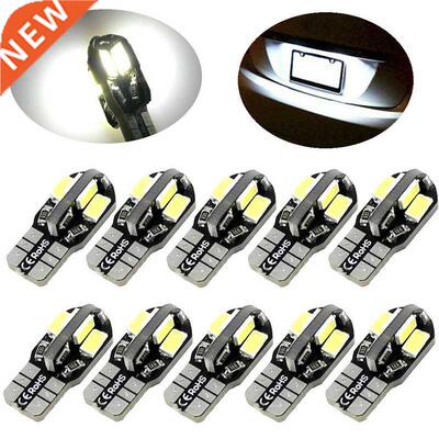 10PCS Canbus T10 194 168 W5W 5730 8 LED SMD White Car Side W