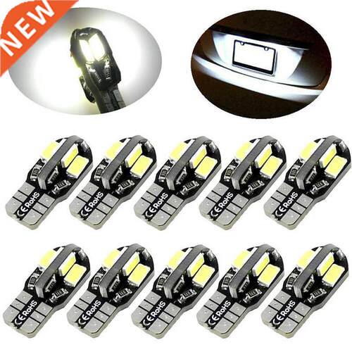 10PCS Canbus T10 194 168 W5W 5730 8 LED SMD White Car Side W