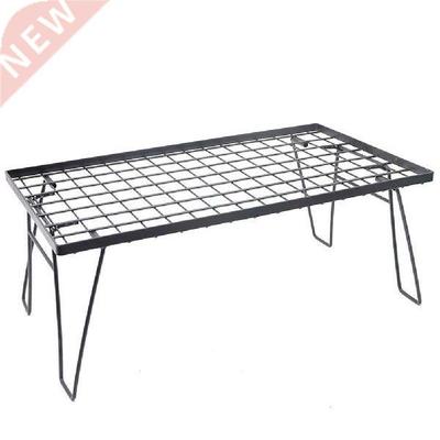 Outdoor Portable Table Camping Portable Folding Iron Tables