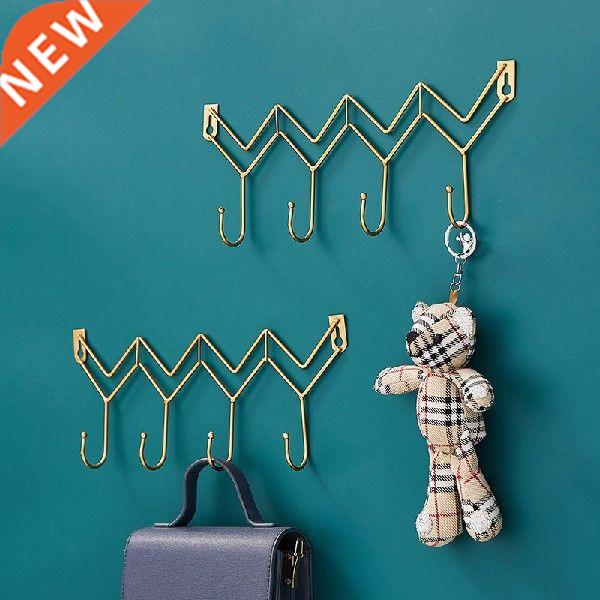 Nordic Golden Light Luxury Household Entrnce Hook Key Rck