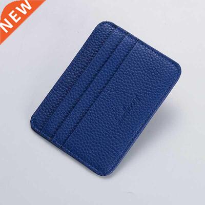 Fashon Slm Mnmalst Wallet PU Leather Credt Card Holder
