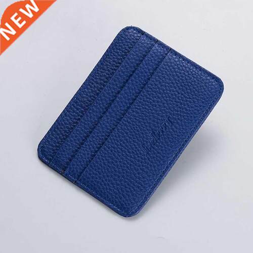 Fashon Slm Mnmalst Wallet PU Leather Credt Card Holder