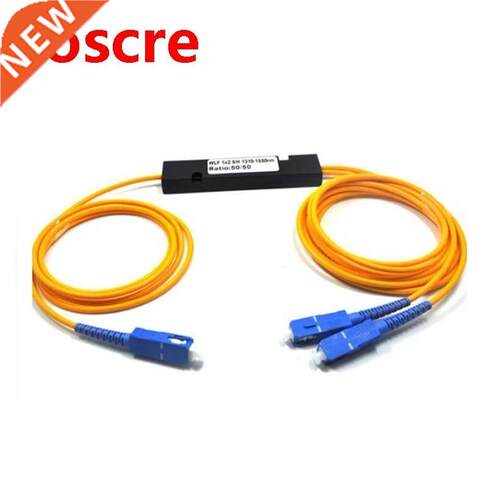 10pcs1310/1550nm Dual Window 50/50 Ratio SC/UPC ABS Box Type