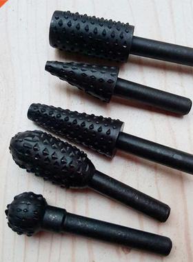 HSS Power Tools Rasp Cisel Shaped Rotating Embossed Grinding