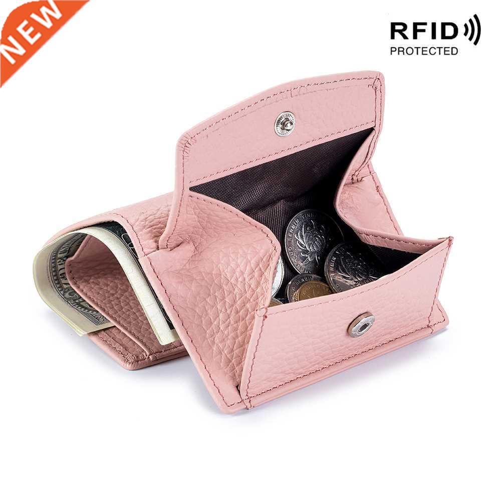 Genuine Leather Women Wallets and Purses Fashion Small Walle