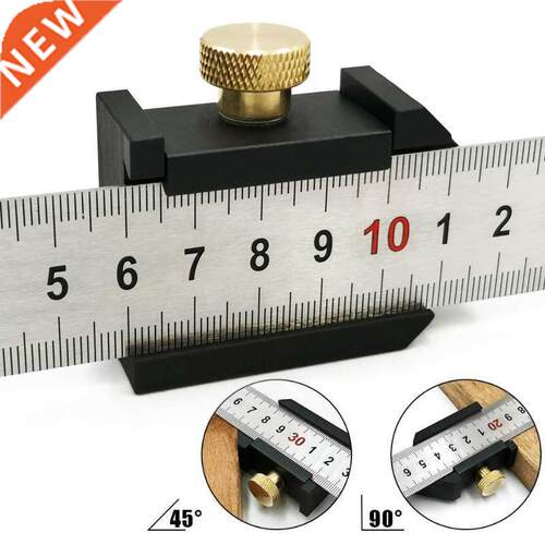 Steel Ruler Positioning Block Alloy Angle Scriber Line Marki