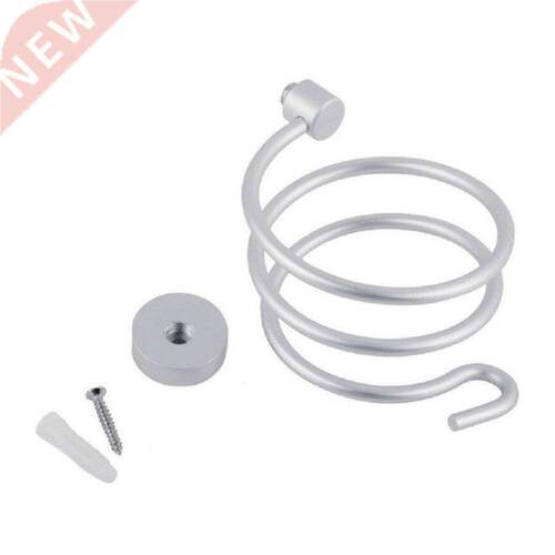 Wall Mount Blower Spiral Stand Durable Stainless Steel Hair