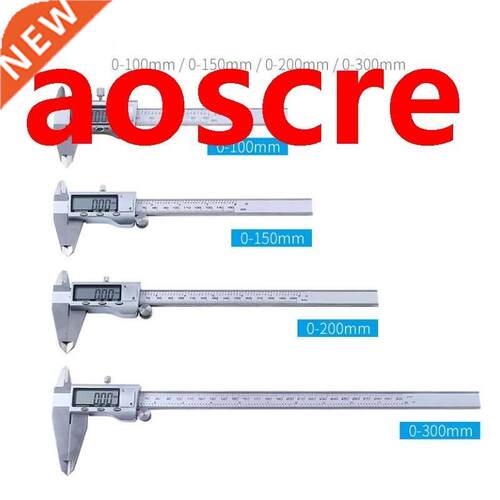 Electronic Digital Vernier Caliper 0-150/200/300mm Metric In
