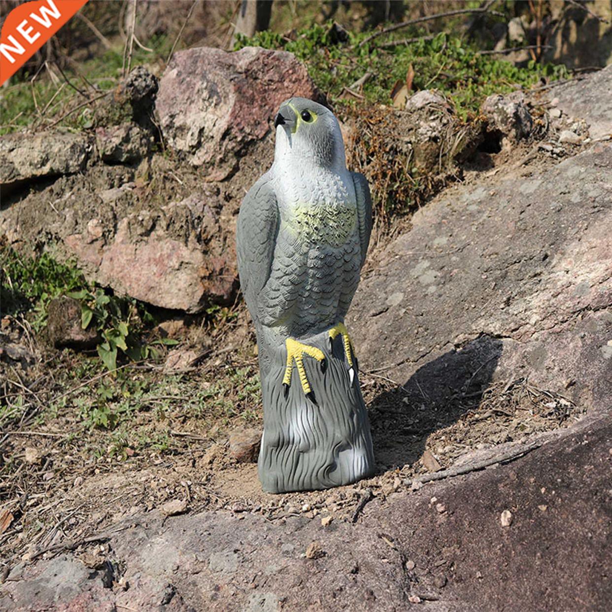 Simulation Falcon Decoy Weed Pest Garden Bird Scarer