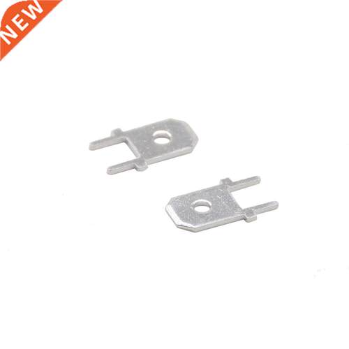 100pcs 6.3 Inserts Plug male Terminal 250 PCB Solder lug t