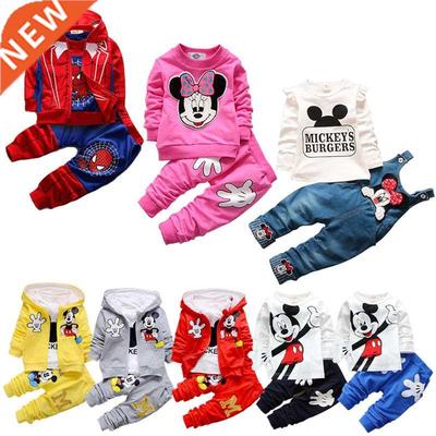 Disney Baby Toddler Boy Girl Clothes Sets Kids Children Clot