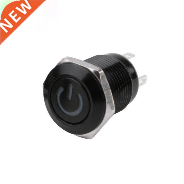 1PC Waterproof 3V 6V 12V 24V 48V 110V 220V 4 Pin 12mm Led Li