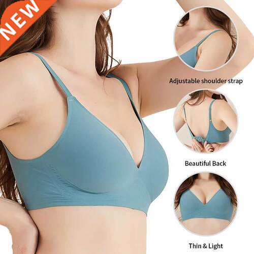 Seamless Bras for Woman Wireless Underwear Sleep Removable P
