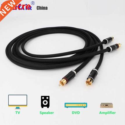 High Quality Preffair OFC Copper Fully shielding Analogue Au